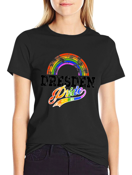 Dresden Pride Rainbow Graphic T-Shirt