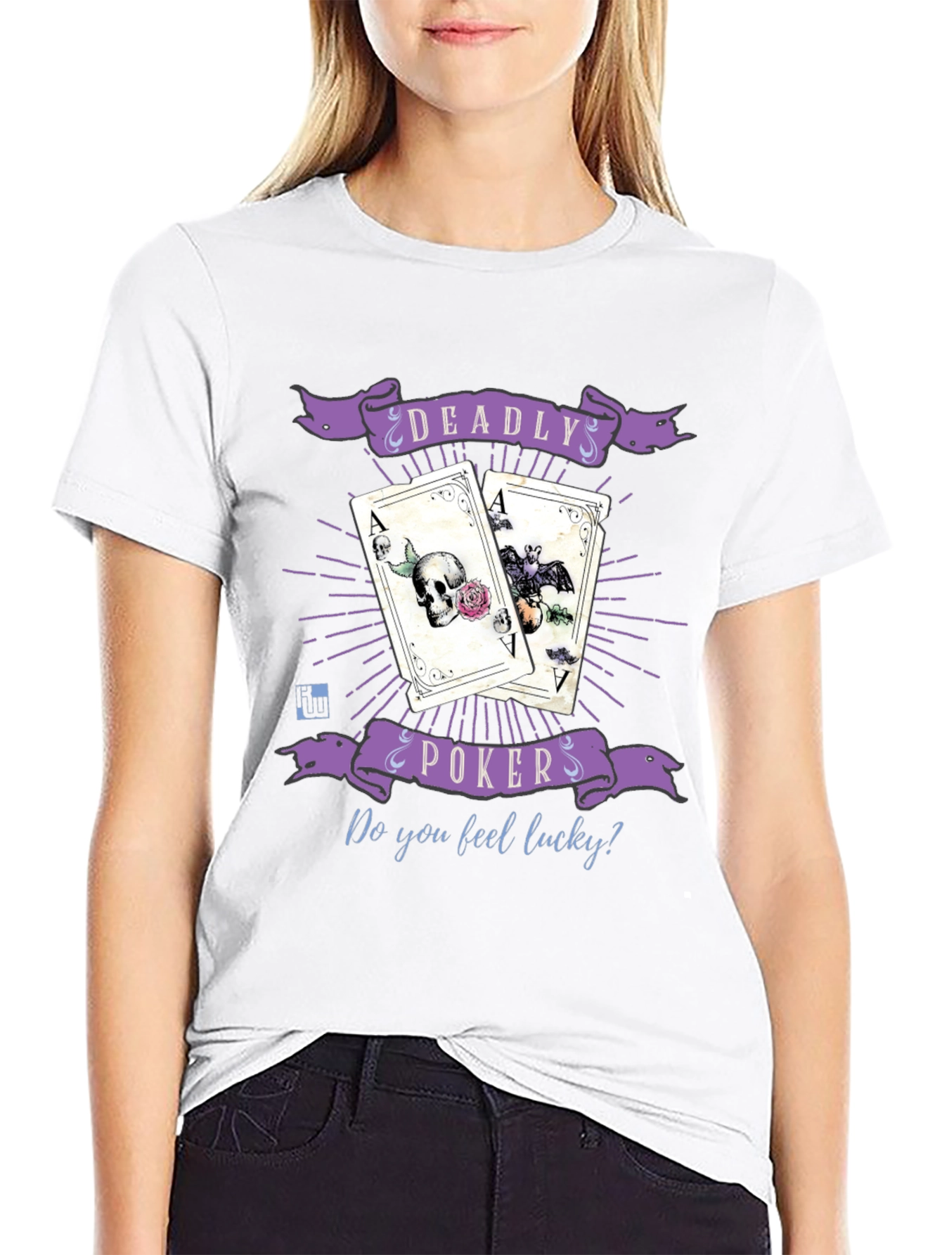 Deadly Poker Graphic T-Shirt