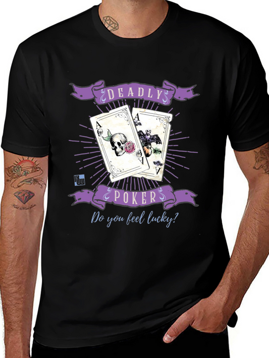 Deadly Poker Graphic T-Shirt