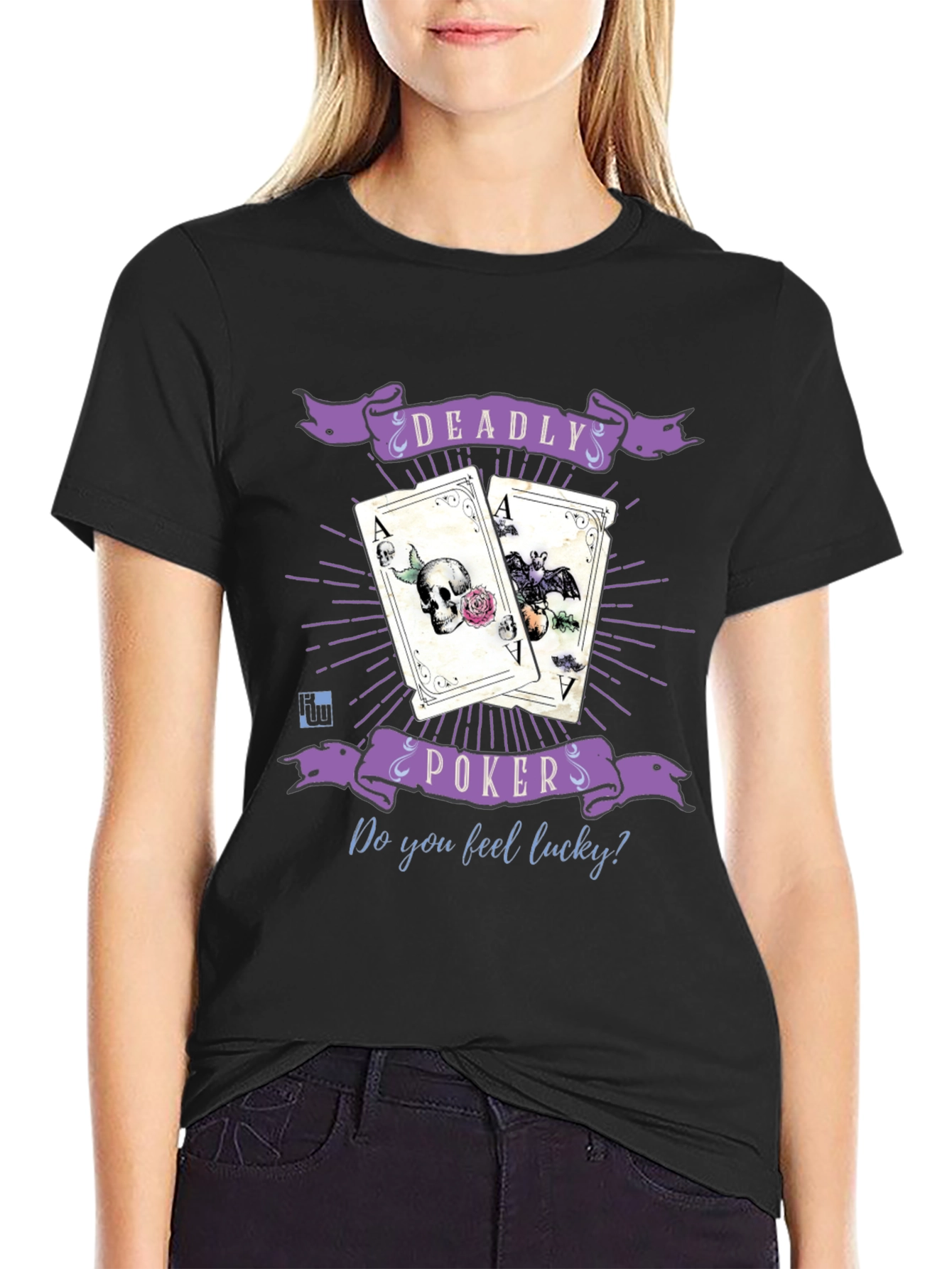 Deadly Poker Graphic T-Shirt