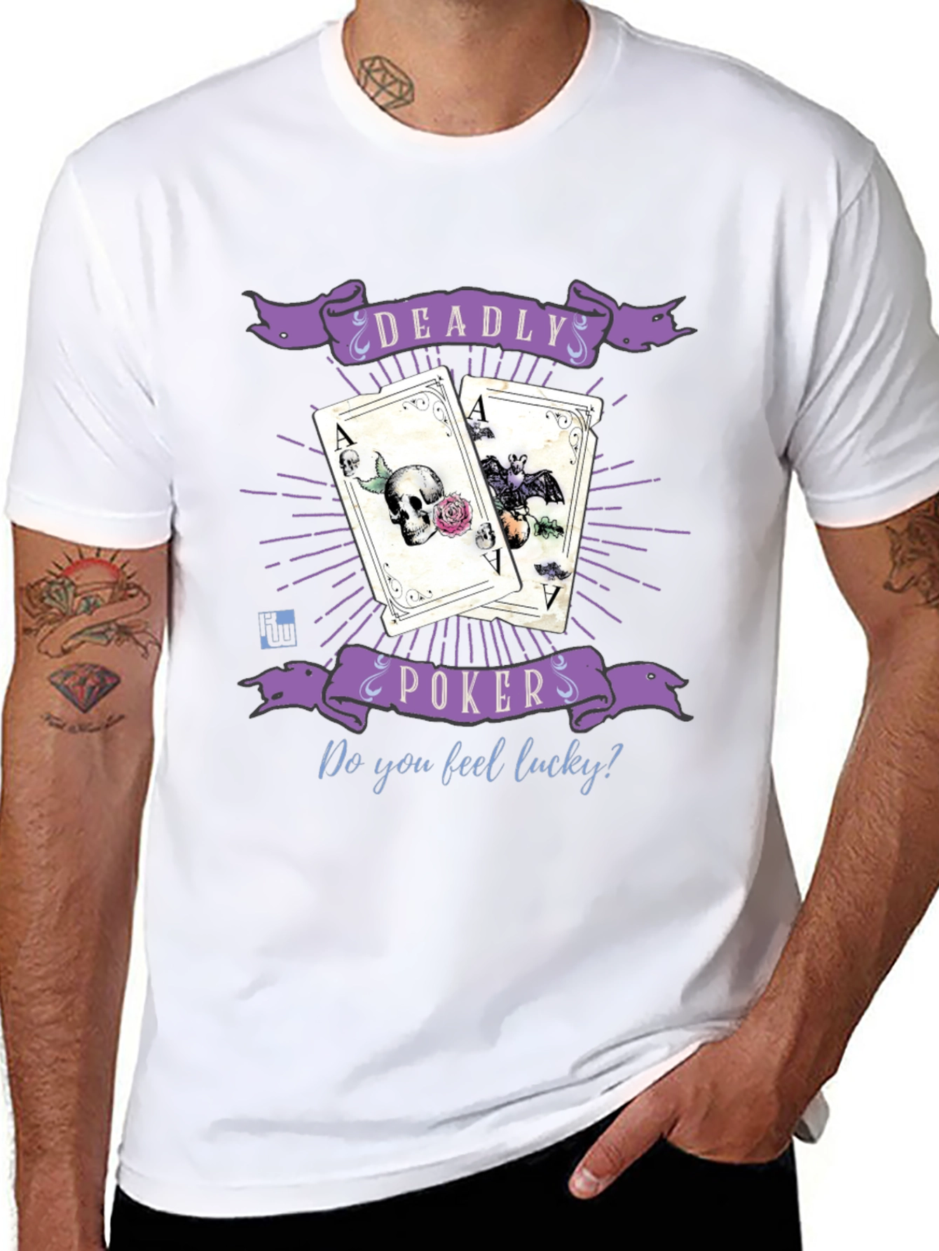 Deadly Poker Graphic T-Shirt