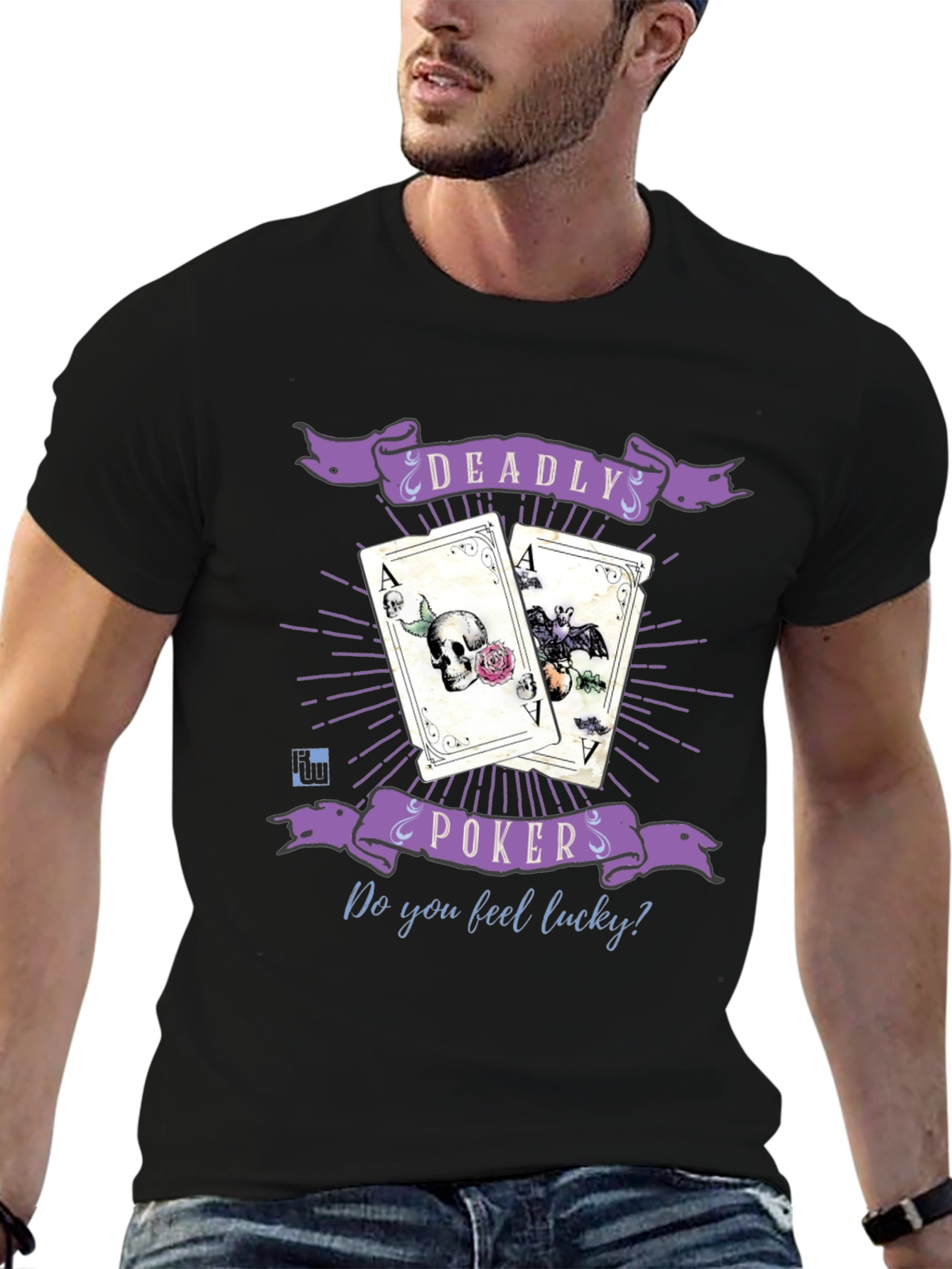 Deadly Poker Graphic T-Shirt