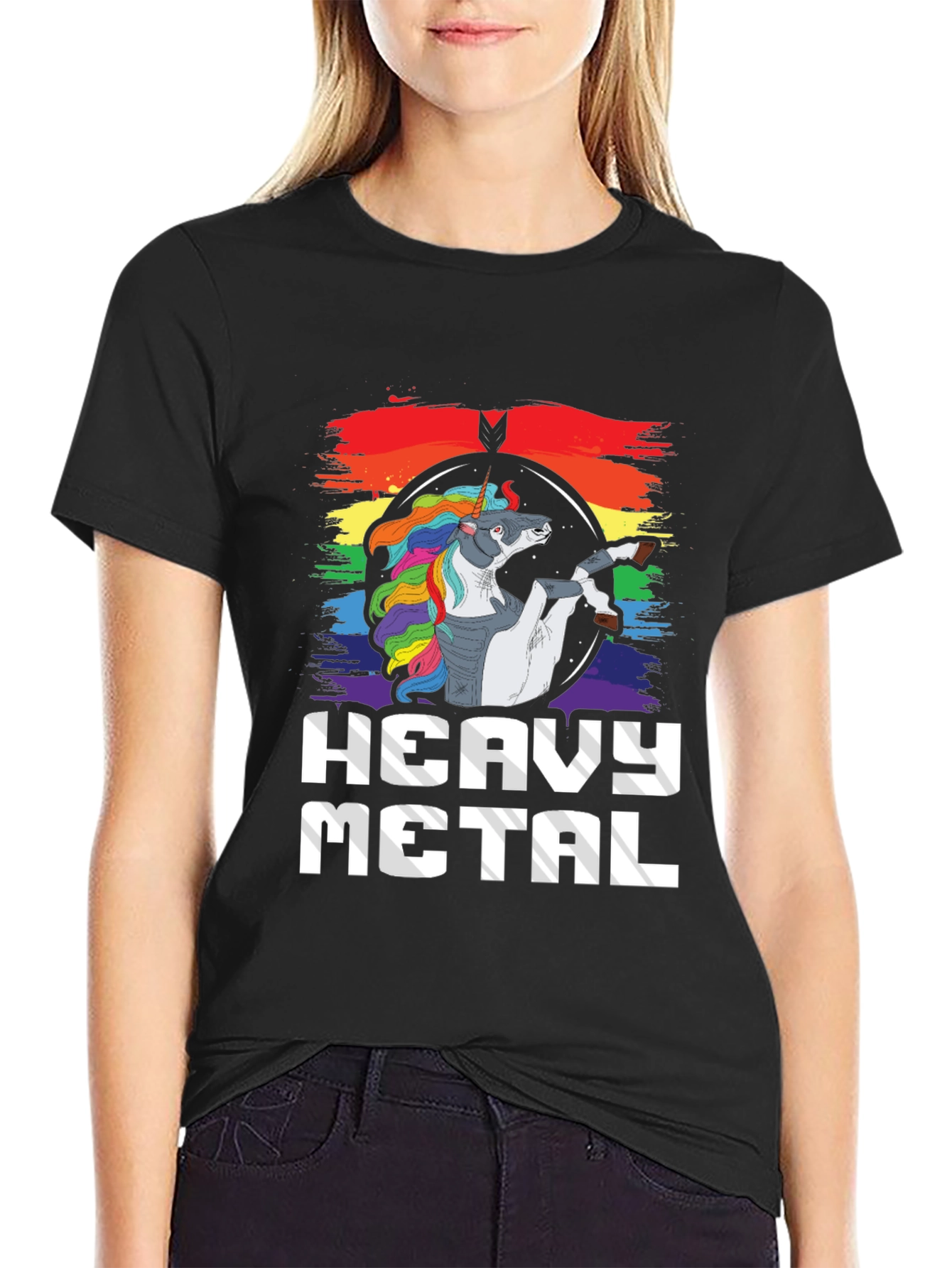Heavy Metal Unicorn T-Shirt