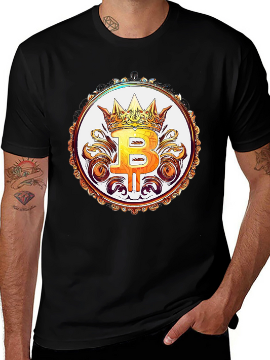Bitcoin King T-Shirt - Crypto Currency Tee