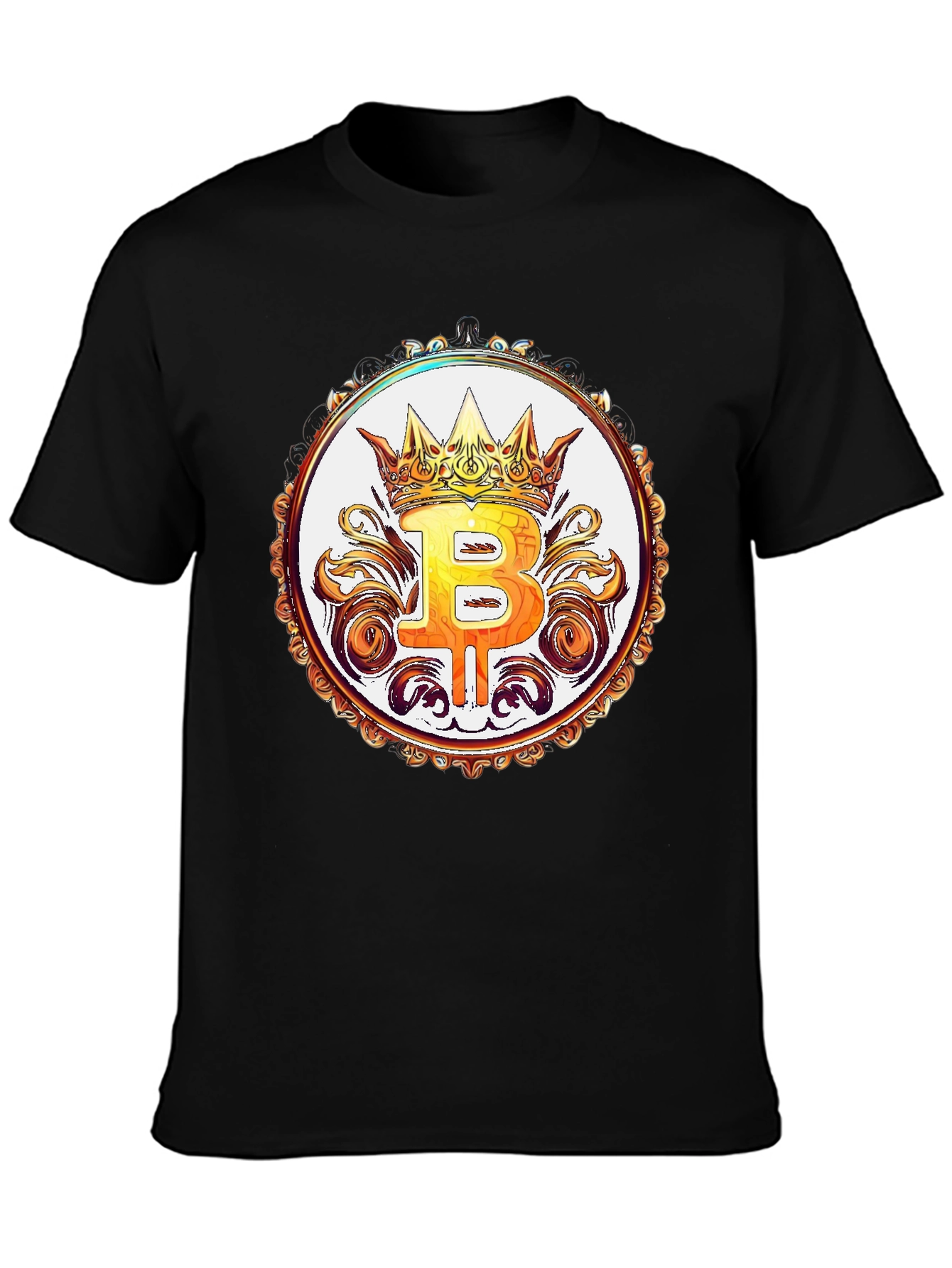 Bitcoin King T-Shirt - Crypto Currency Tee