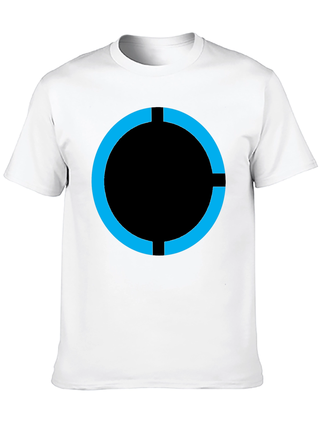 Android Circle Logo Graphic T-Shirt - Black