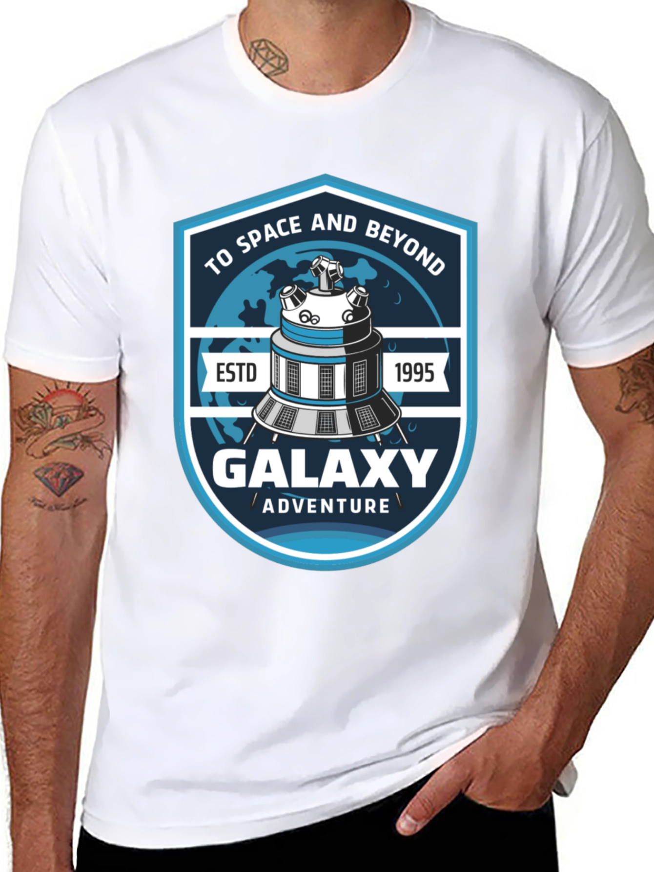 Galaxy Adventure T-Shirt - Space Exploration Design