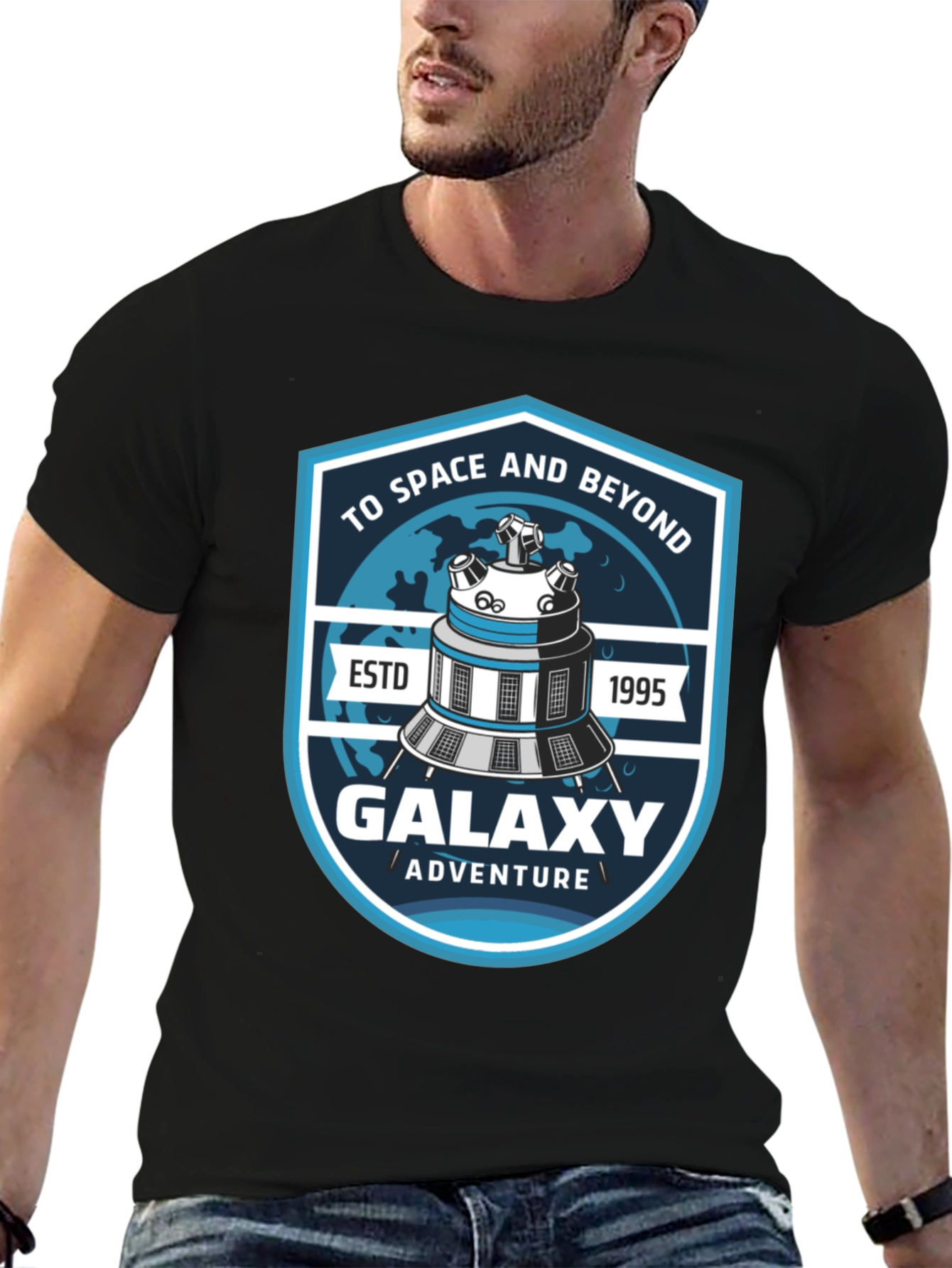 Galaxy Adventure T-Shirt - Space Exploration Design