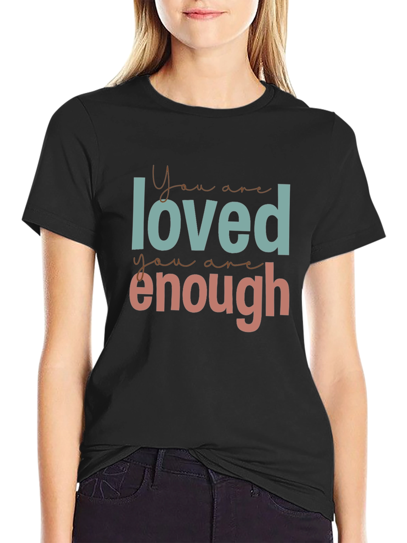 You Are Loved & Enough Graphic Tee