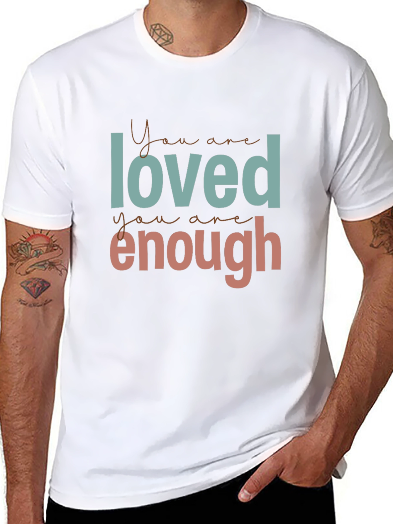 You Are Loved & Enough Graphic Tee