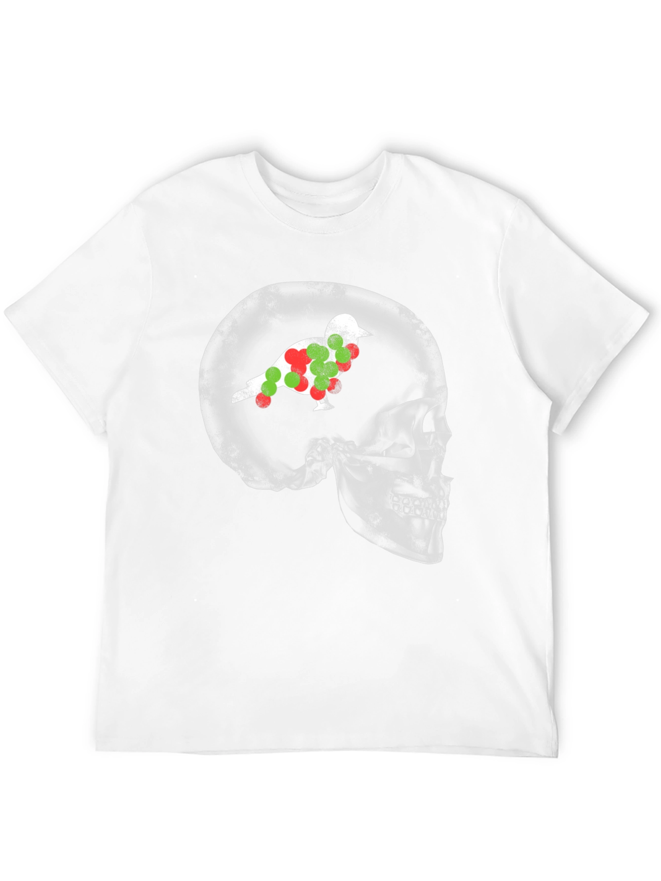 Skull X-Ray Bird T-Shirt