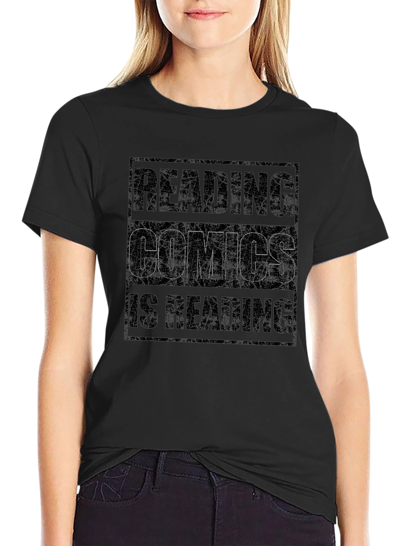 Comic Book Lover T-Shirt - Reading Comics is Reading