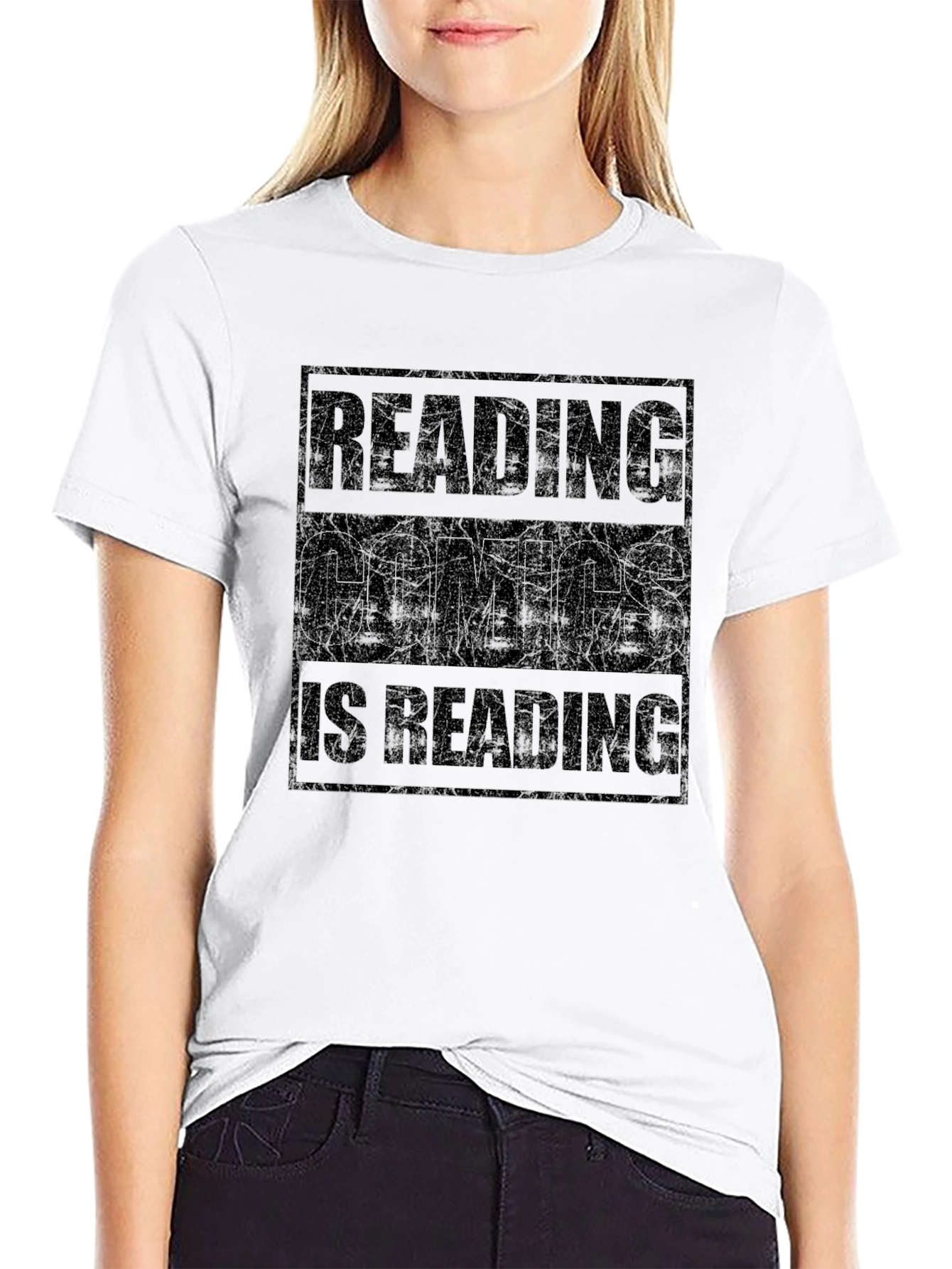 Comic Book Lover T-Shirt - Reading Comics is Reading