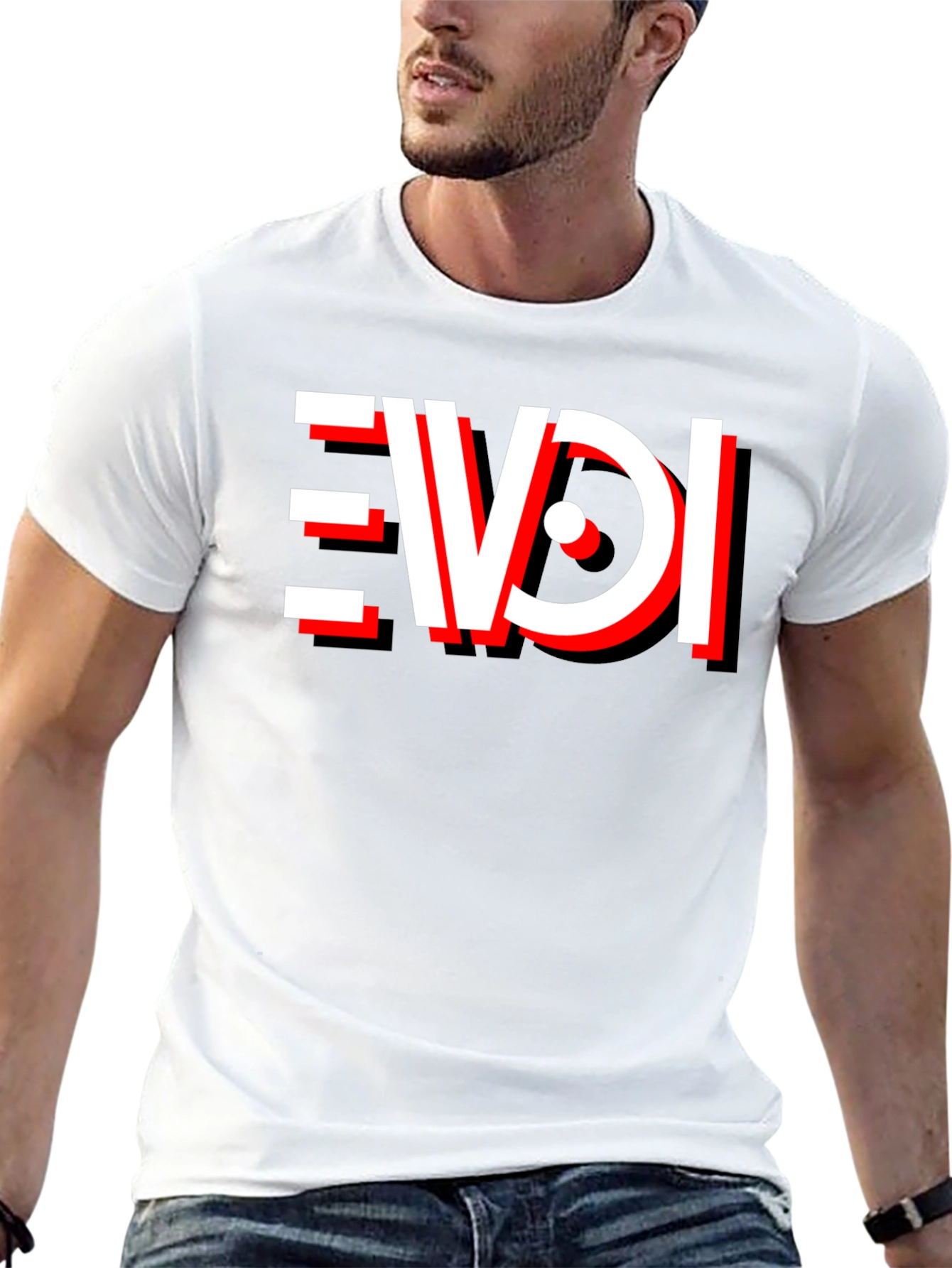 EVDI T-Shirt - Bold Graphic Tee