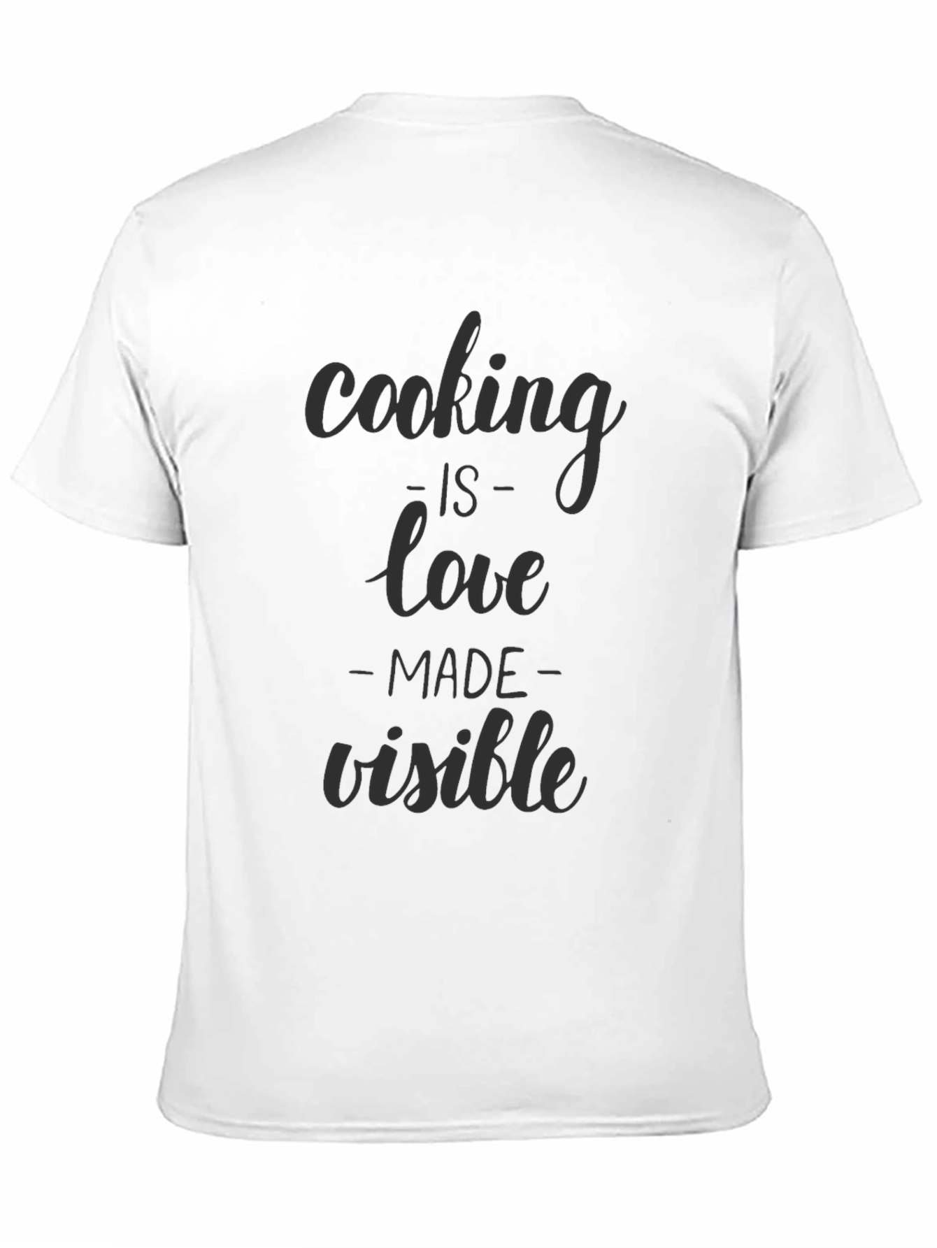 Cooking is Love Made Visible - Black T-Shirt