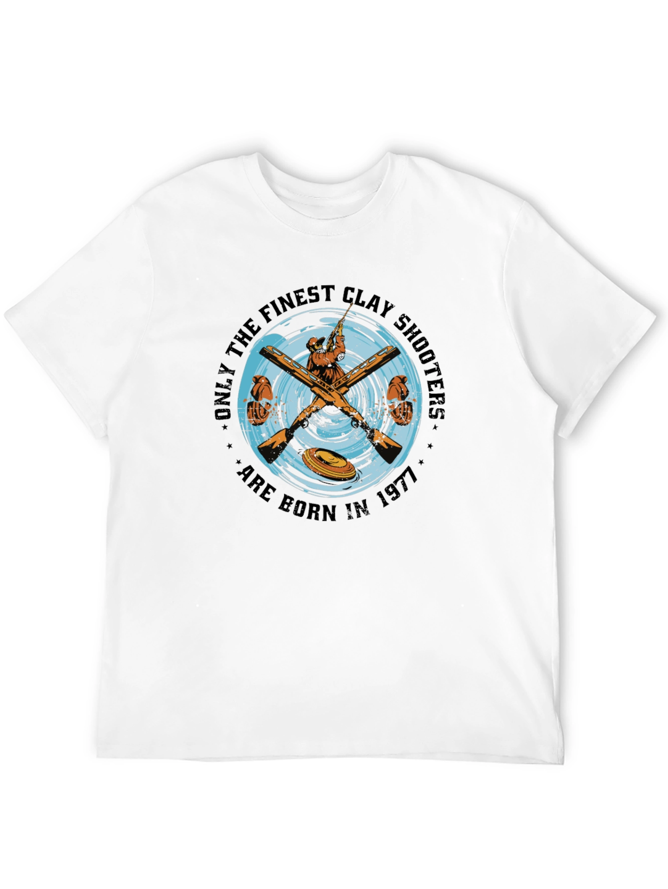 Finest Clay Shooters Born in 1977 T-Shirt