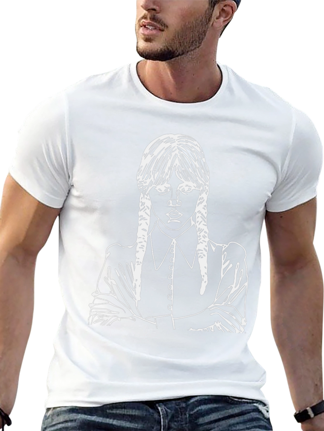Wednesday Addams T-Shirt - Graphic Print