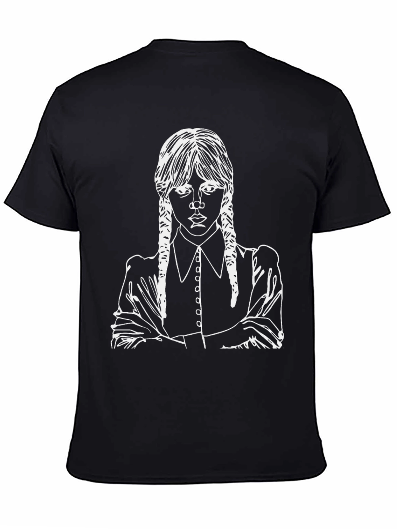Wednesday Addams T-Shirt - Graphic Print