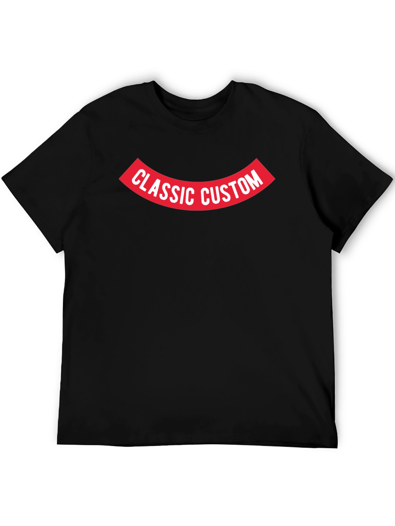 Classic Custom Black T-Shirt