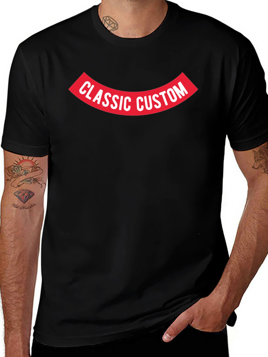 Classic Custom Black T-Shirt