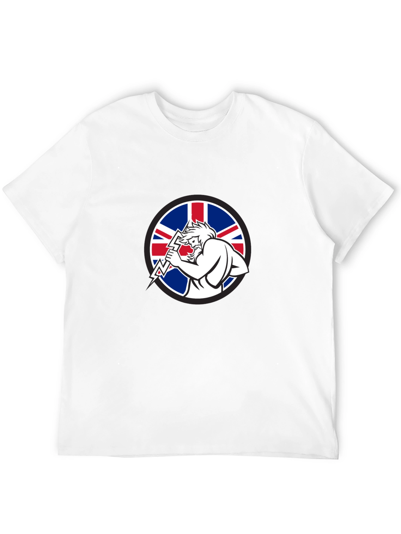 Union Jack Zeus Black T-Shirt