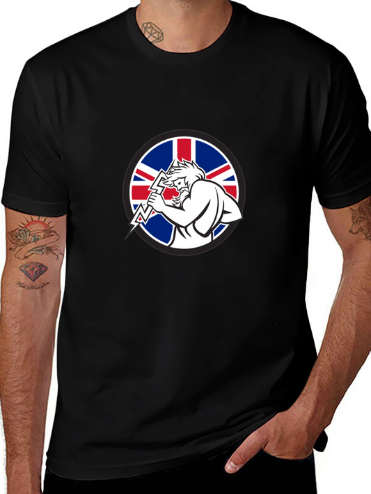 Union Jack Zeus Black T-Shirt