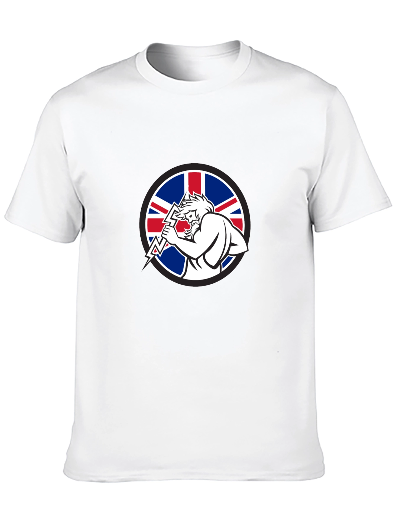 Union Jack Zeus Black T-Shirt