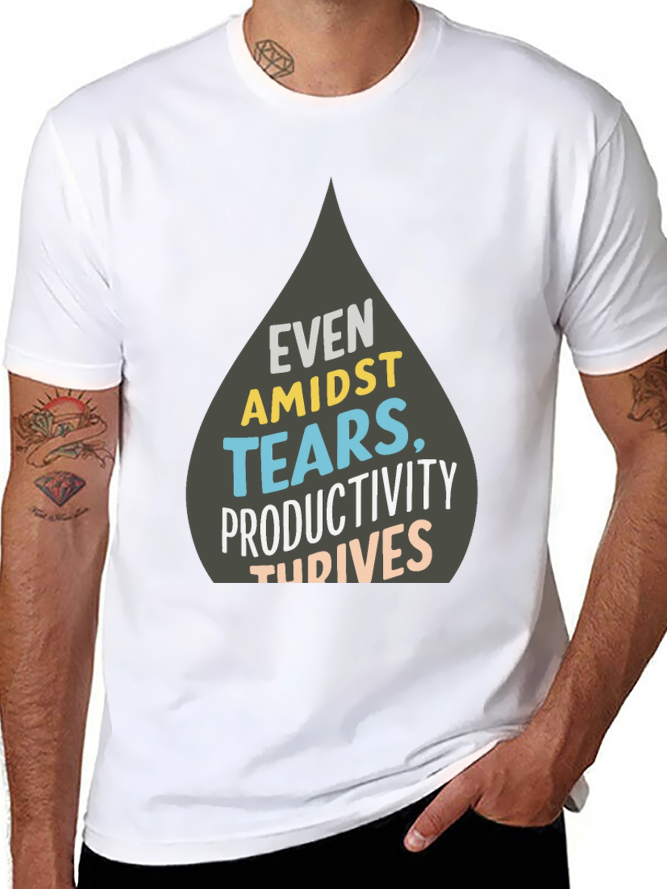 Even Amidst Tears T-Shirt