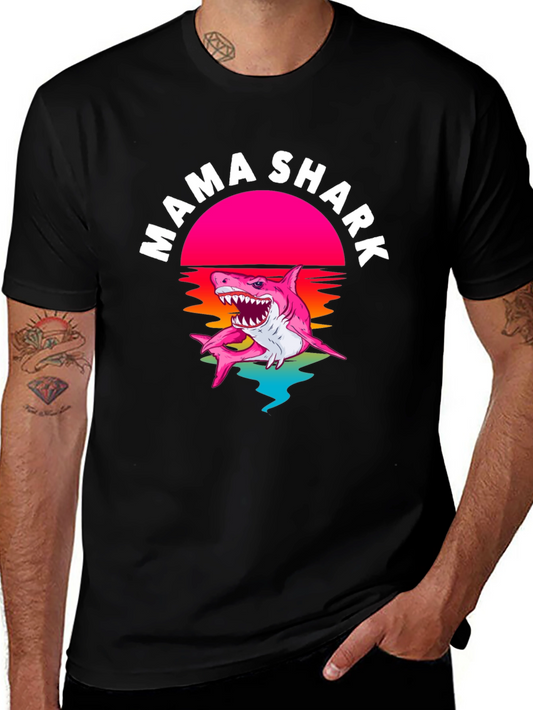 Mama Shark Graphic Tee