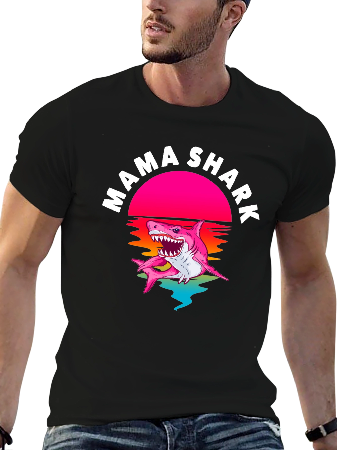 Mama Shark Graphic Tee