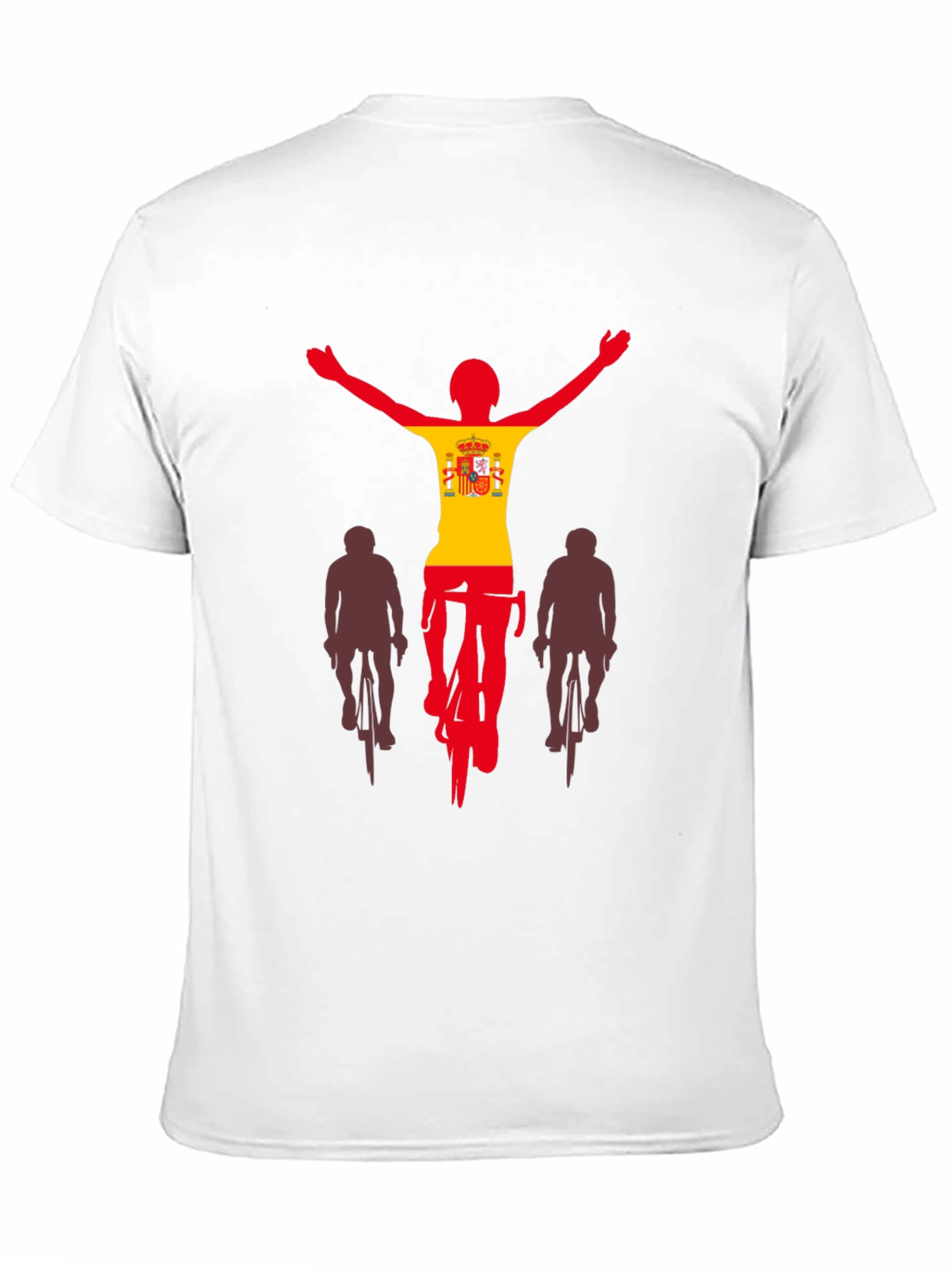 Spain Cyclist T-Shirt - Black