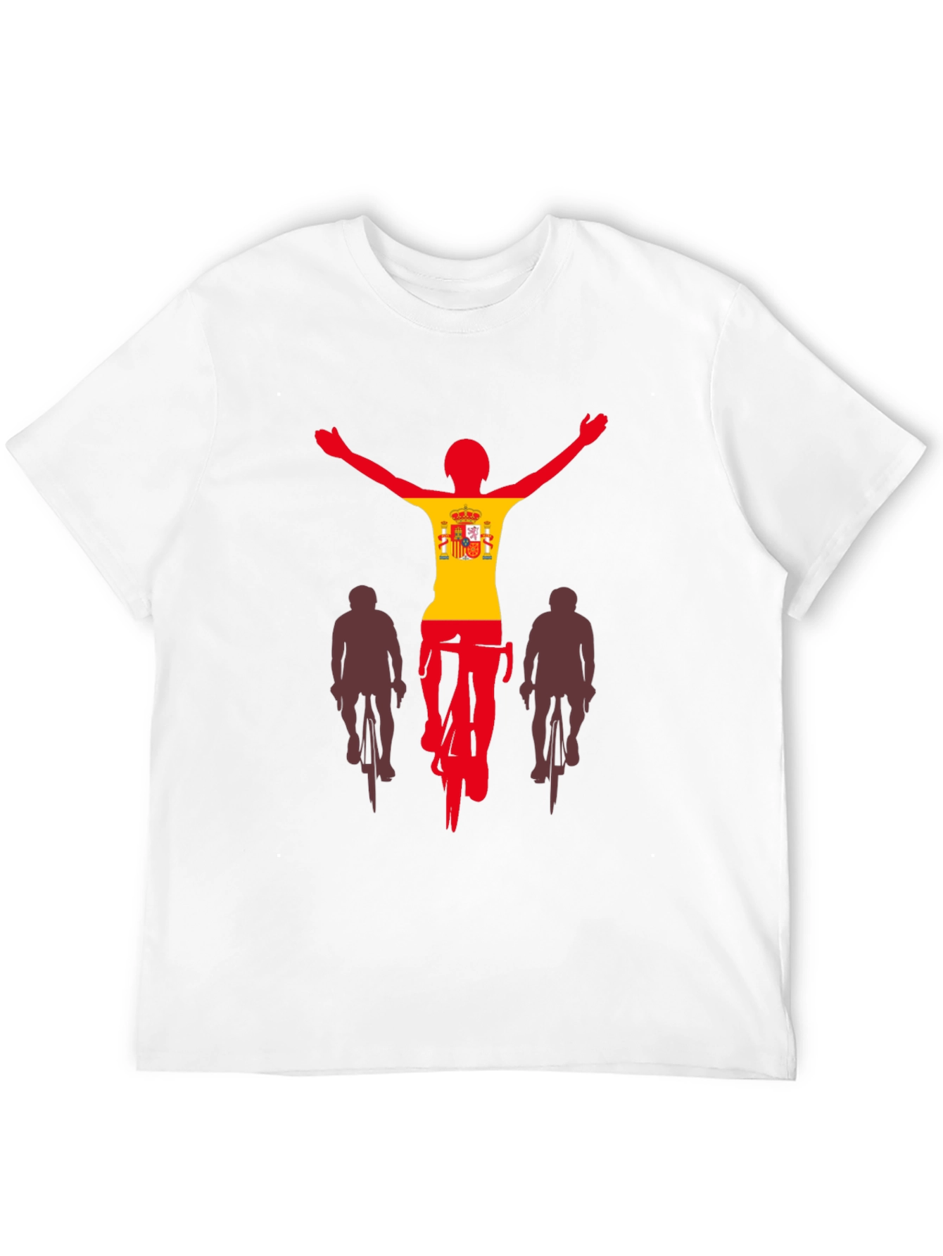 Spain Cyclist T-Shirt - Black