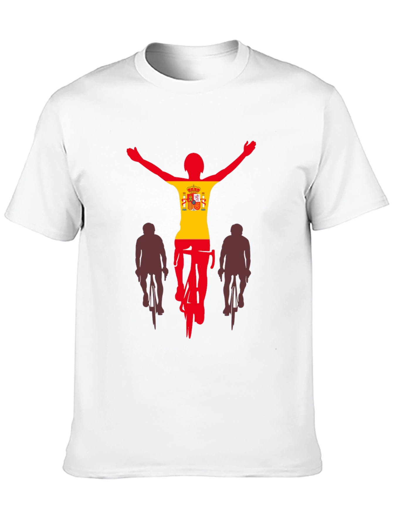 Spain Cyclist T-Shirt - Black