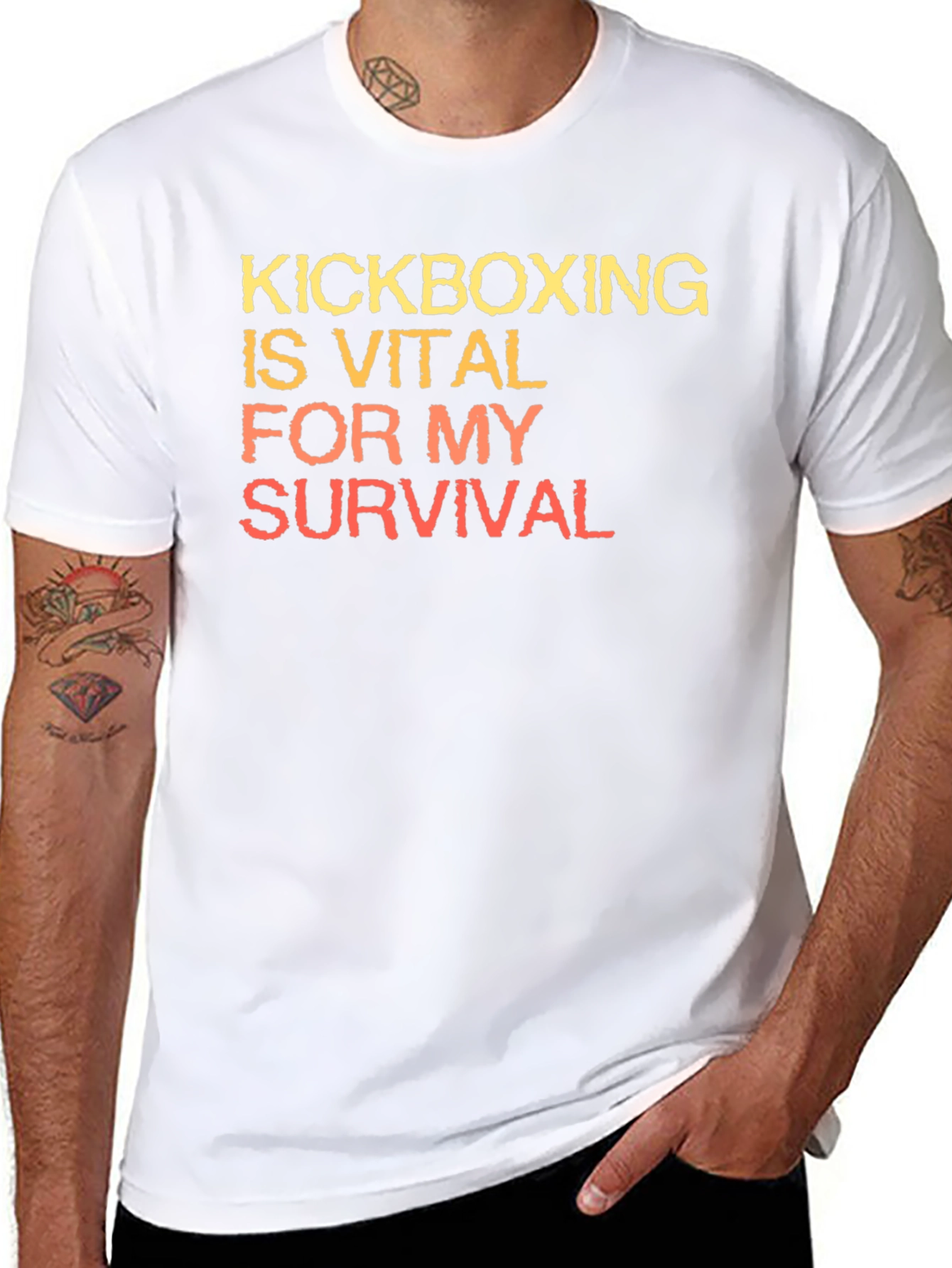 Kickboxing Vital For My Survival T-Shirt