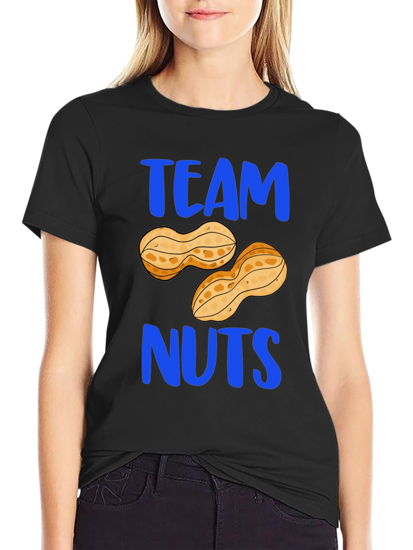 Team Nuts Graphic Tee - Fun & Unique Design