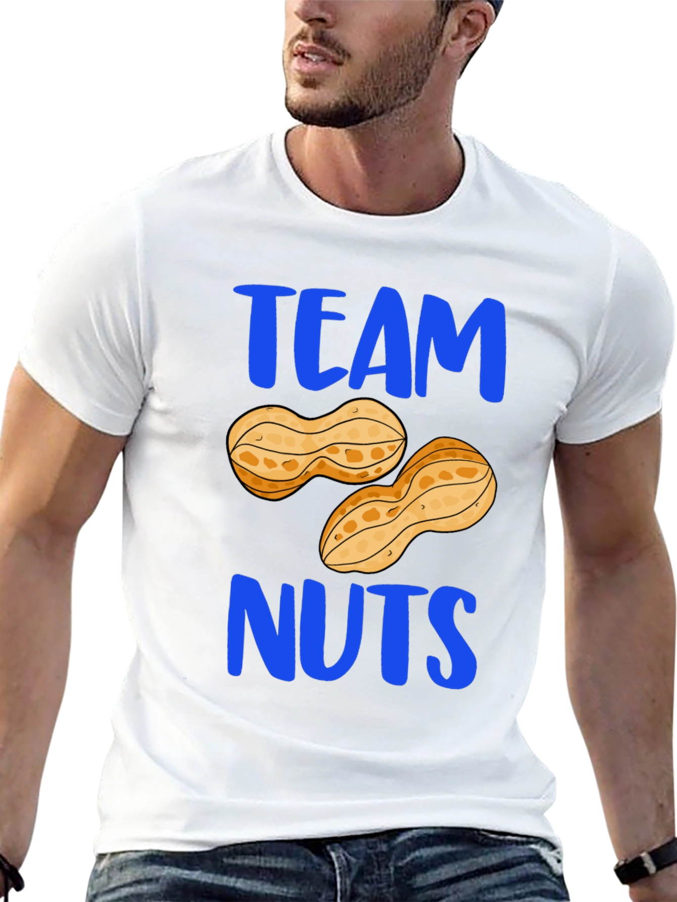 Team Nuts Graphic Tee - Fun & Unique Design