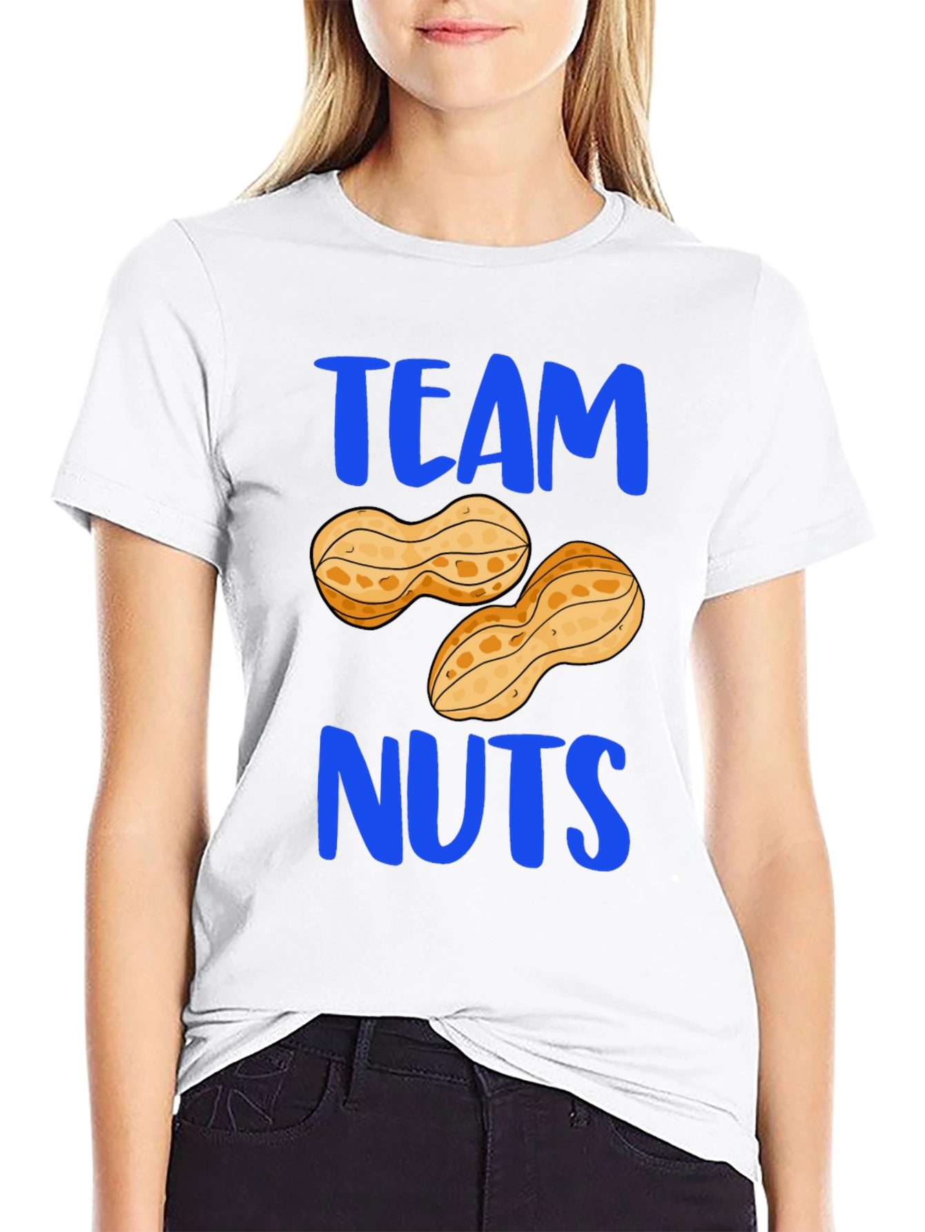 Team Nuts Graphic Tee - Fun & Unique Design