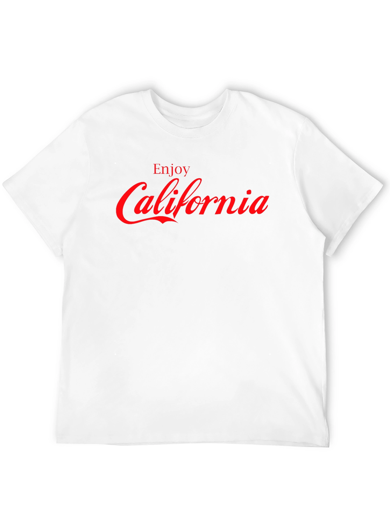 Enjoy California Graphic T-Shirt - Black