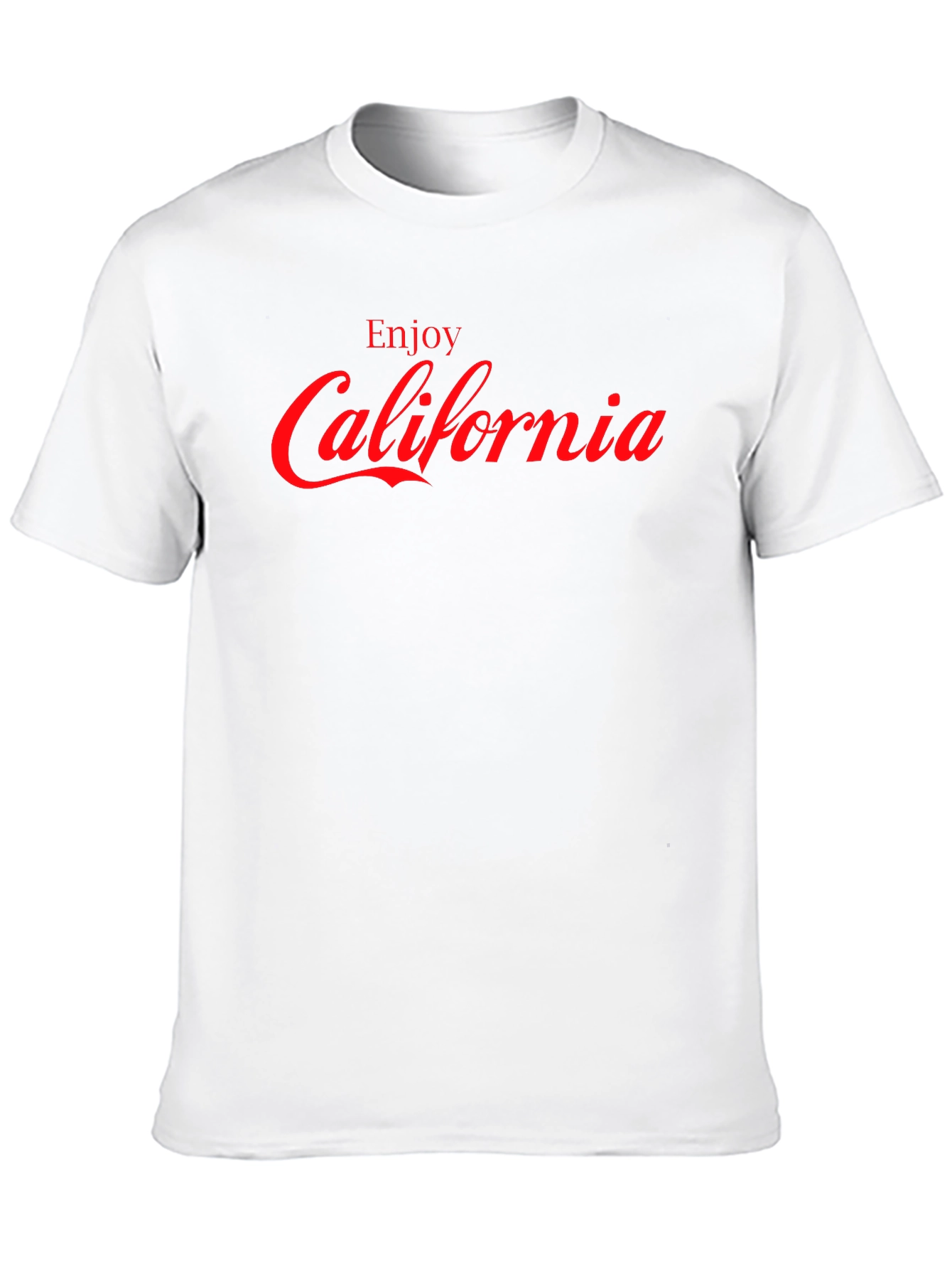 Enjoy California Graphic T-Shirt - Black