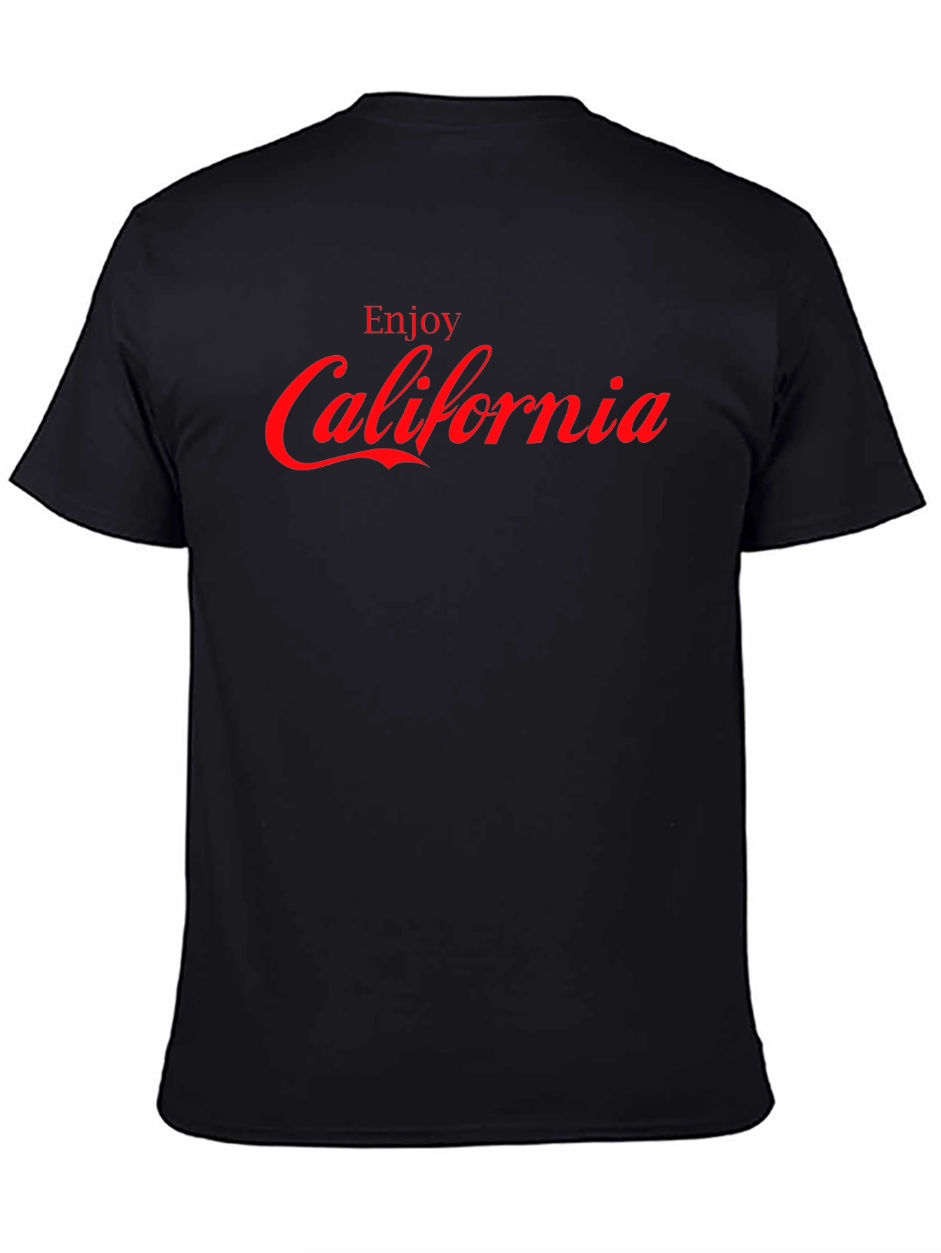 Enjoy California Graphic T-Shirt - Black