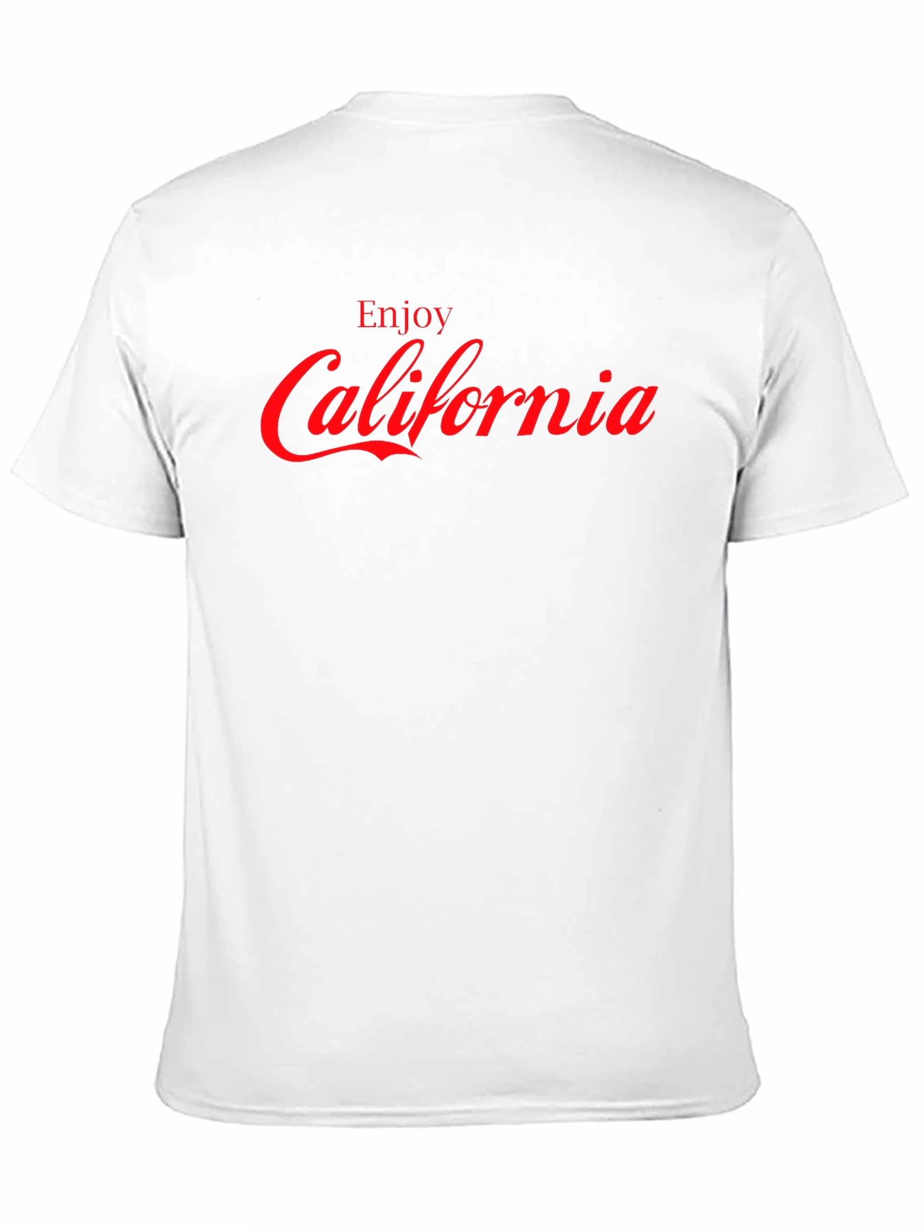 Enjoy California Graphic T-Shirt - Black