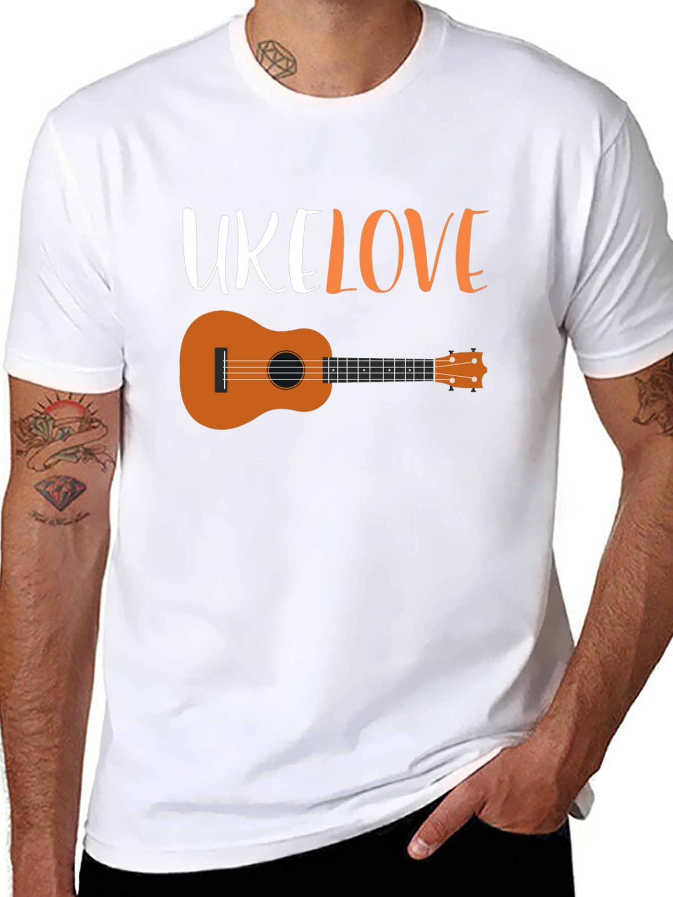 Uke Love T-Shirt - Ukulele Lover Tee