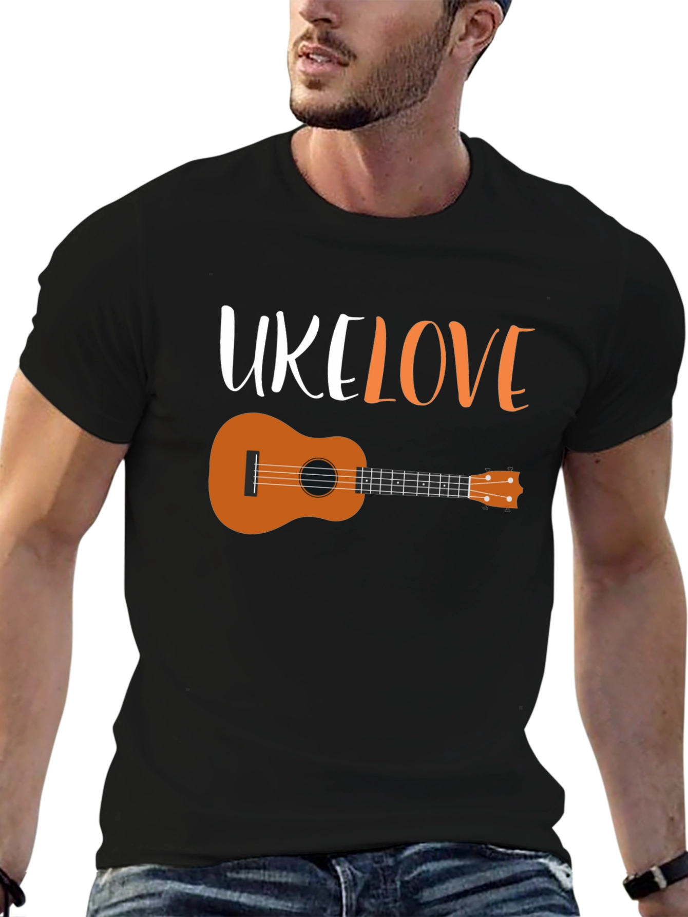 Uke Love T-Shirt - Ukulele Lover Tee