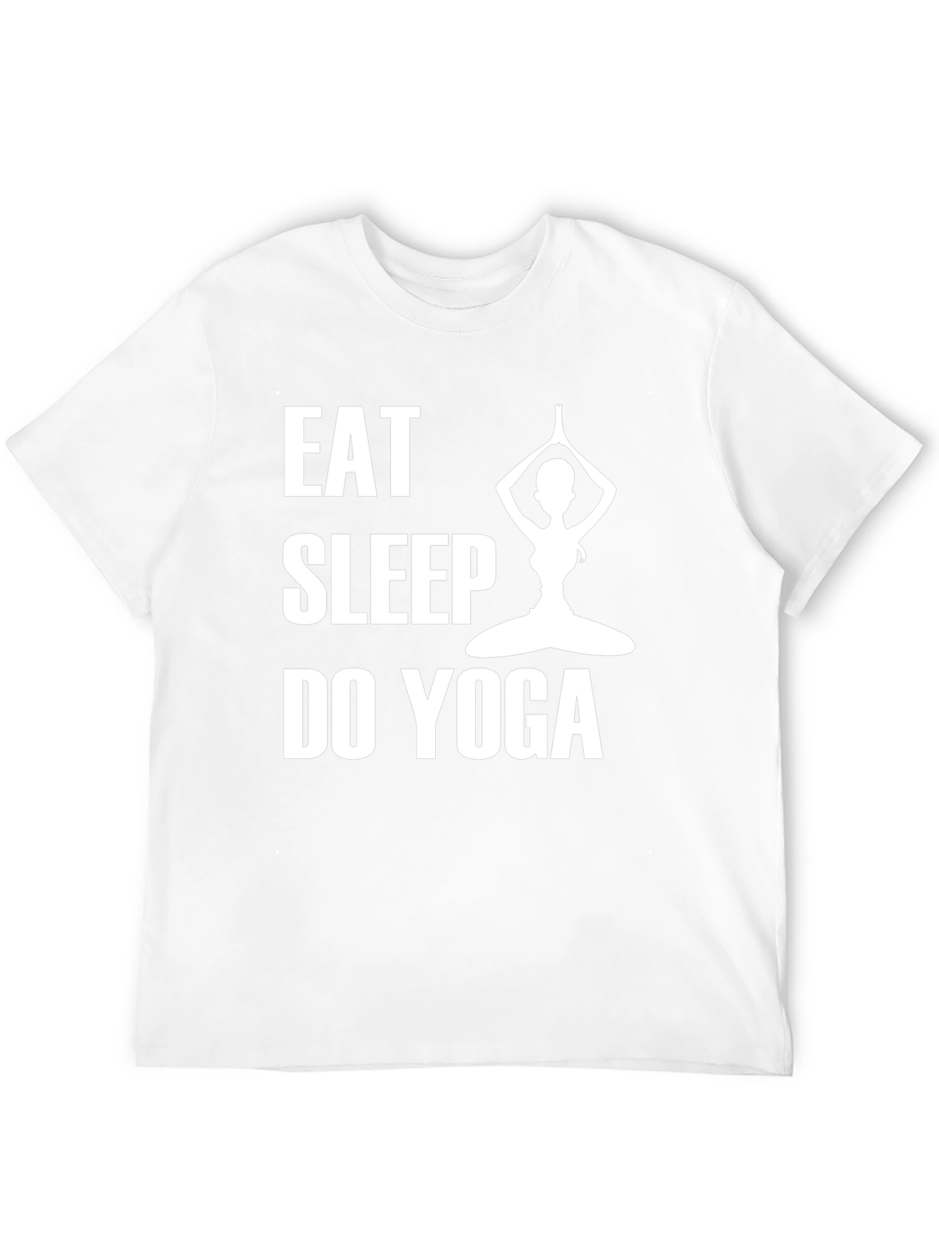 Eat Sleep Do Yoga T-Shirt - Black
