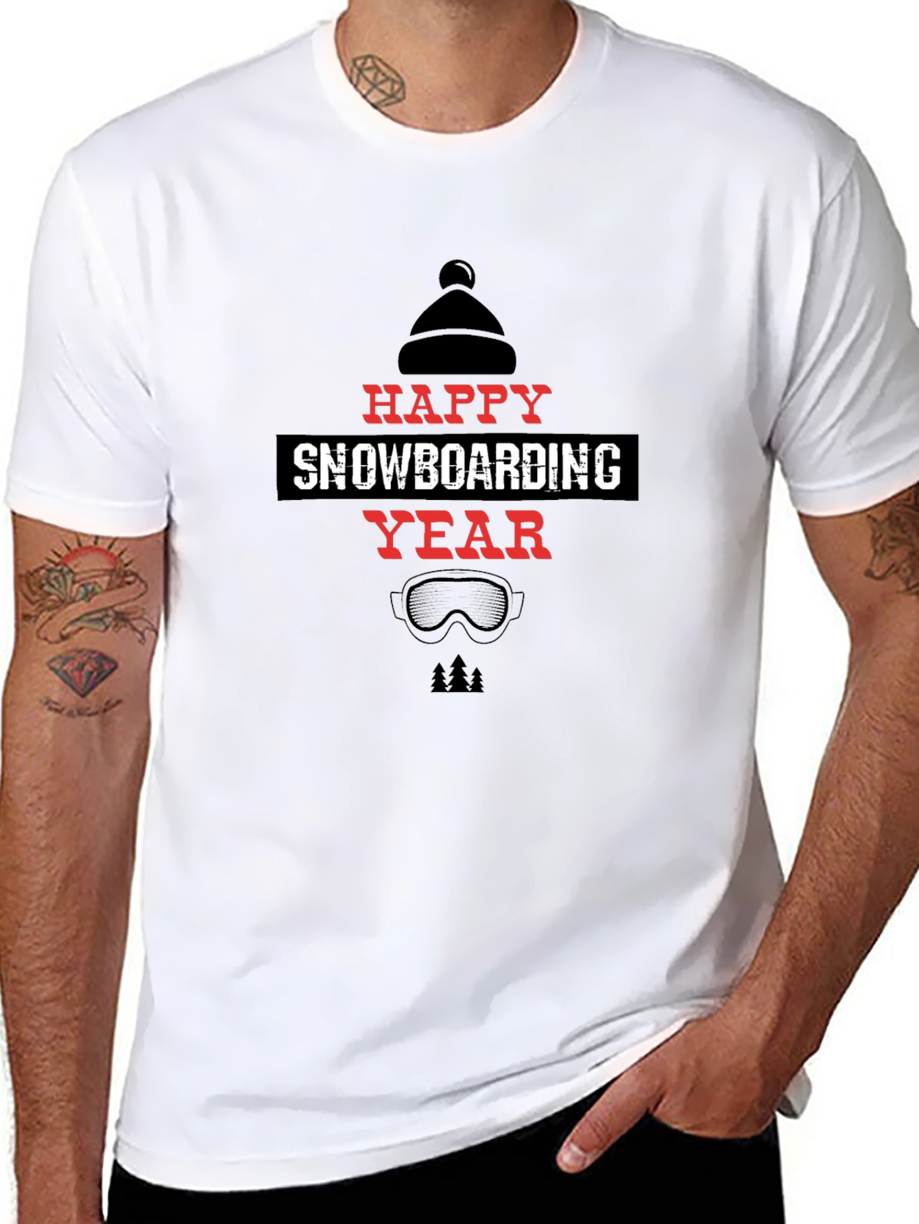Happy Snowboarding Year T-Shirt