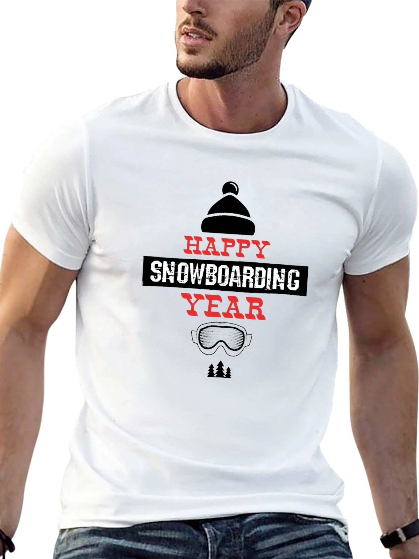 Happy Snowboarding Year T-Shirt