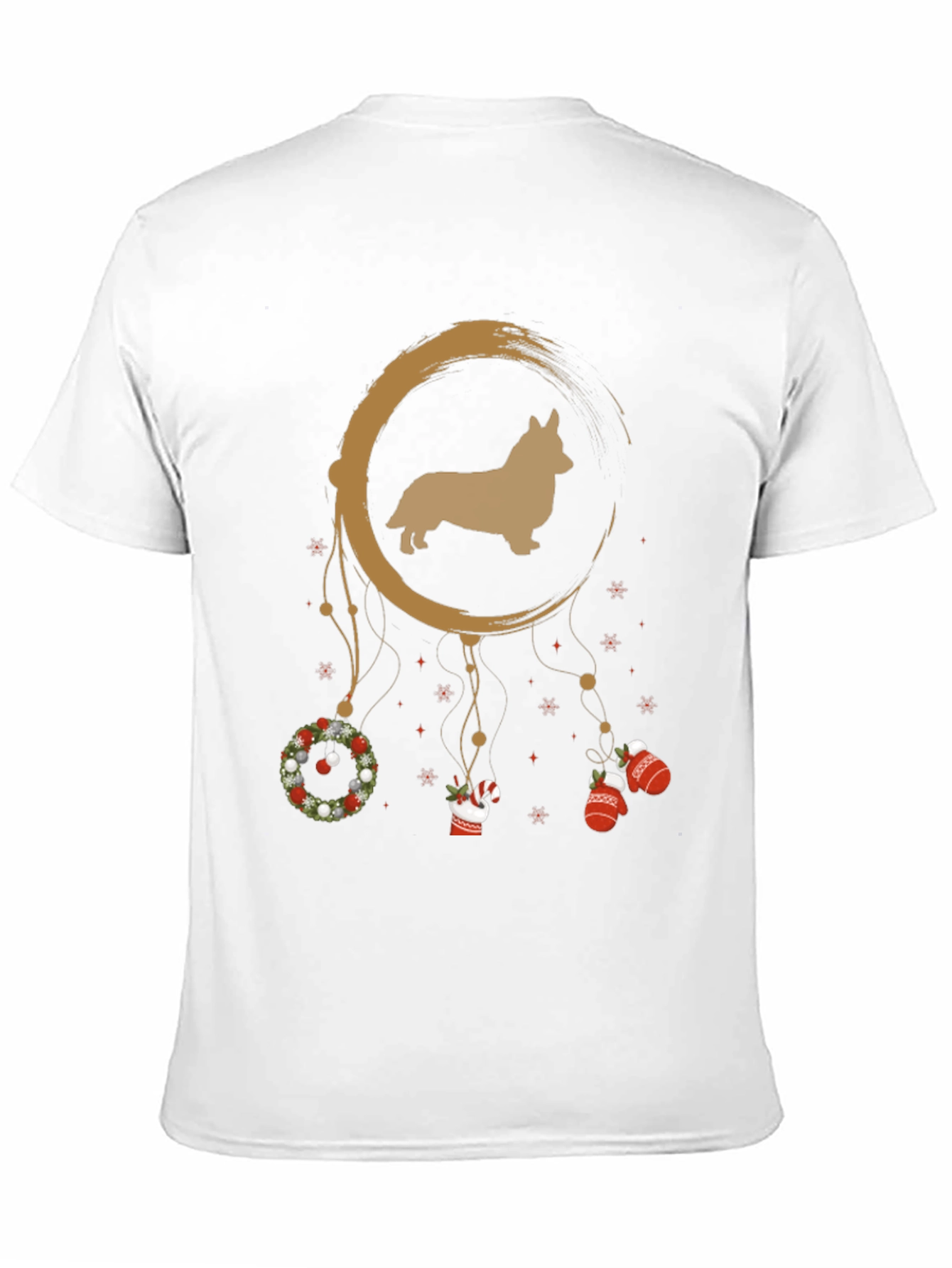Corgi Christmas Dreamcatcher Graphic Tee