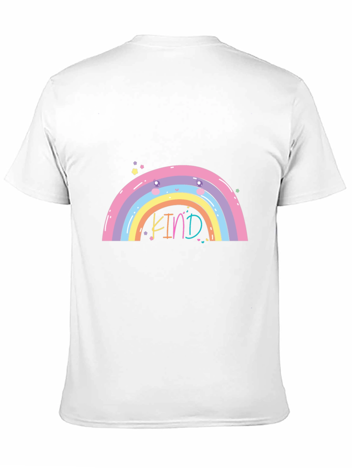 Kind Rainbow Graphic Tee - Black Casual T-Shirt
