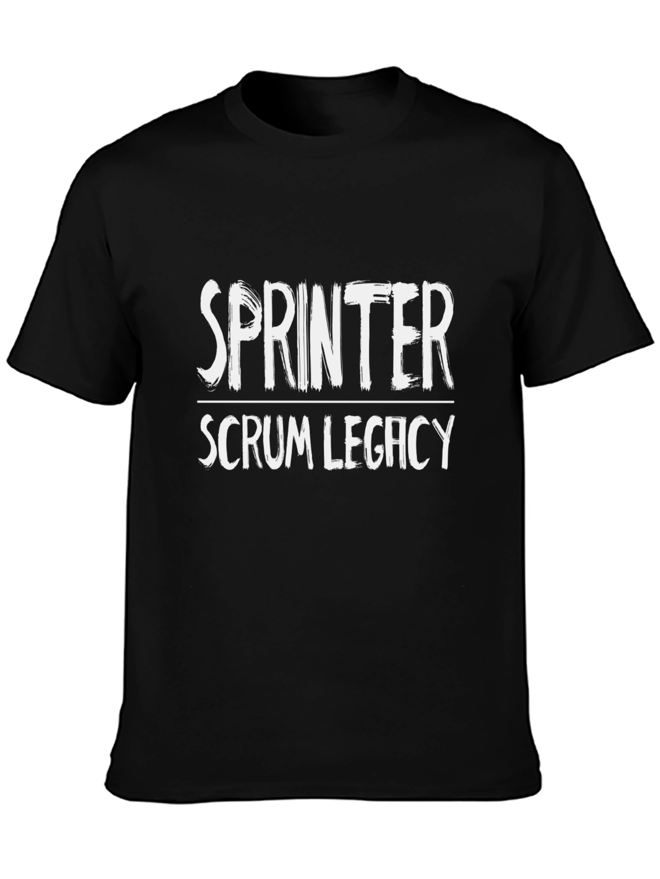 Sprinter Scrum Legacy Black T-Shirt