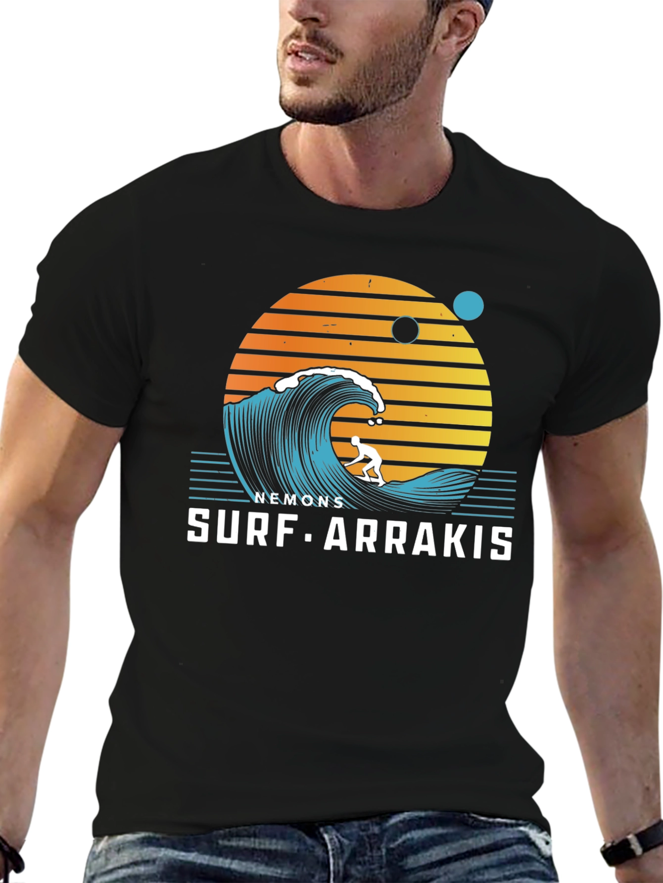 Surf Arrakis T-Shirt - Sand Dune Surfing Tee